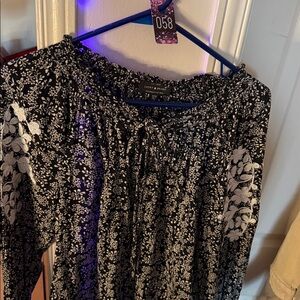 058 Lucky Brand Blouse Ptp~23” Not Stretchy Length~25”